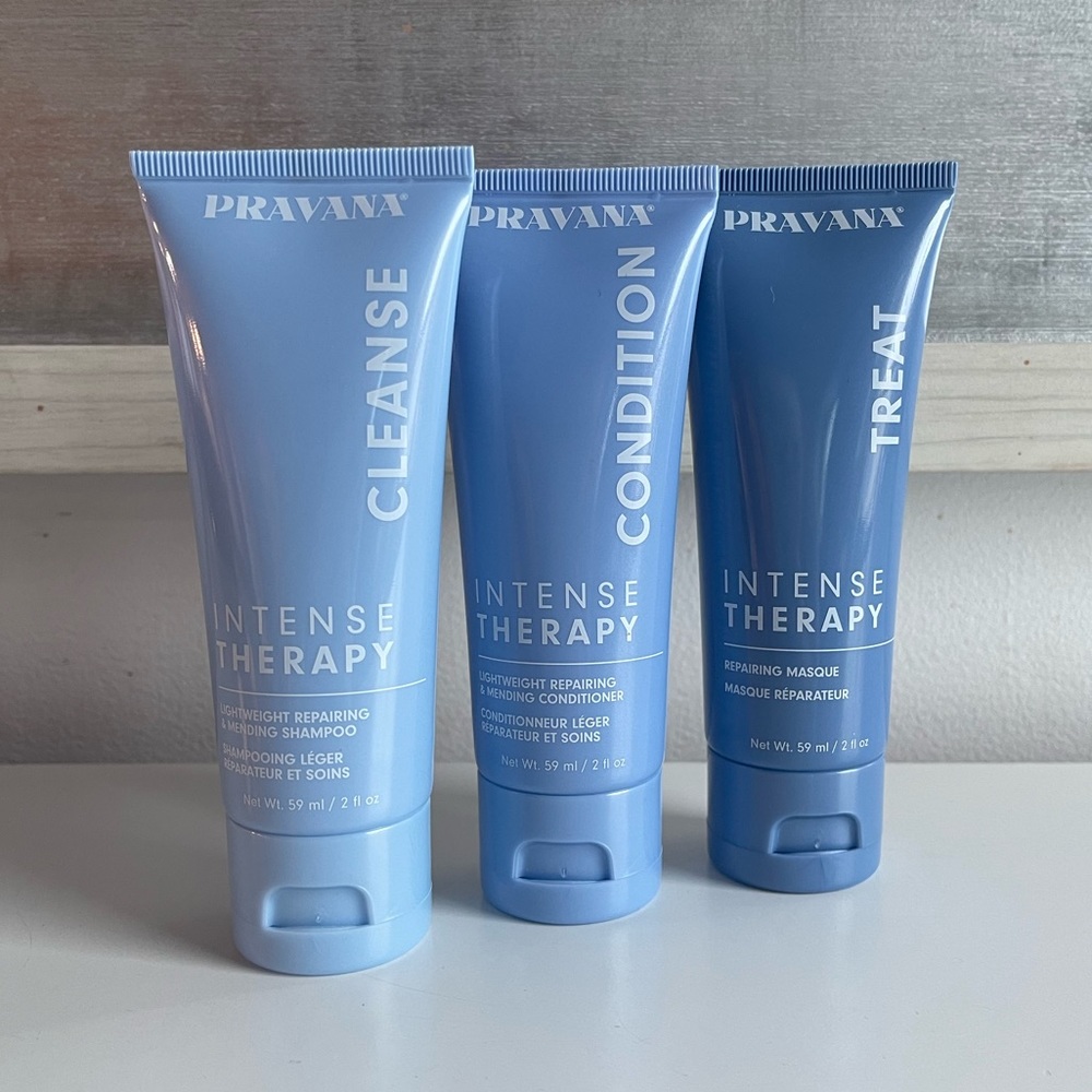 PRAVANA Intense Therapy 3 in 1 . Travel sizes